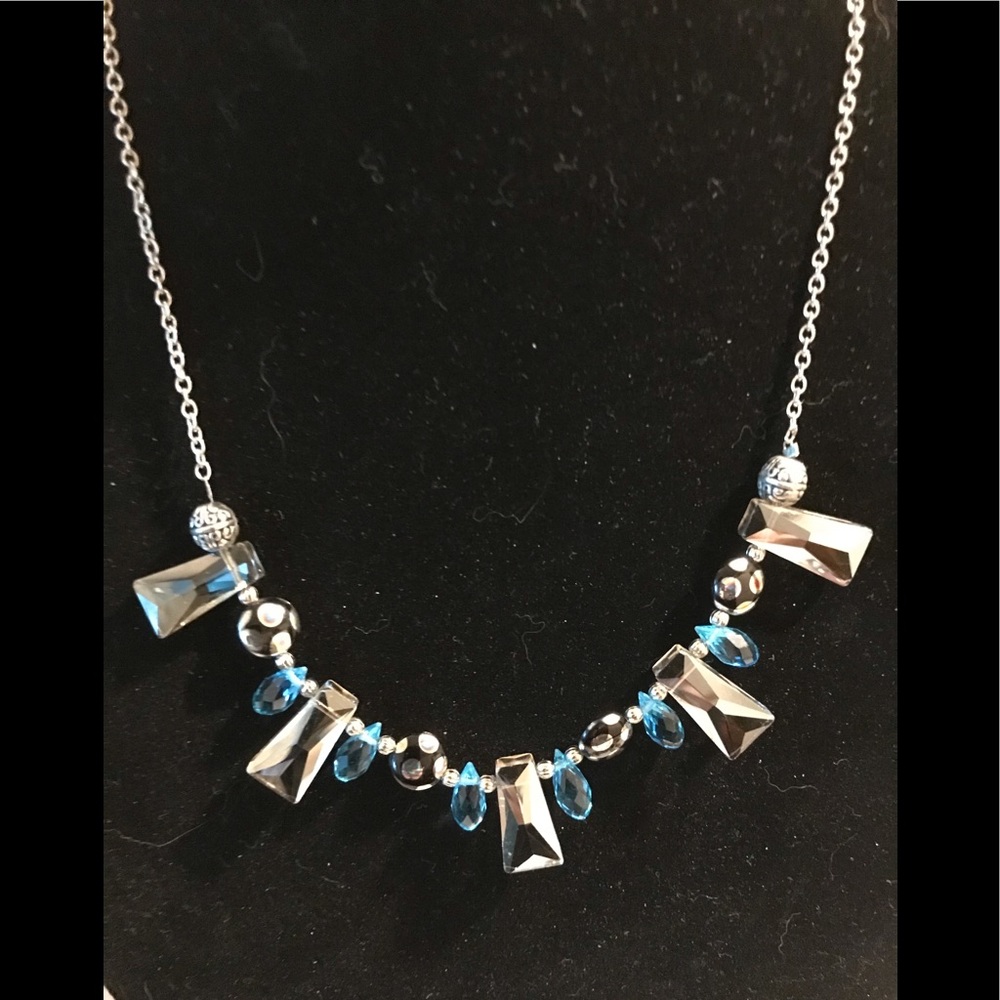 Necklace with matching earrings